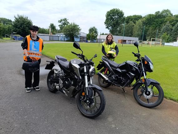 Cvičiště motorky