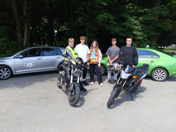 Cvičiště motorky